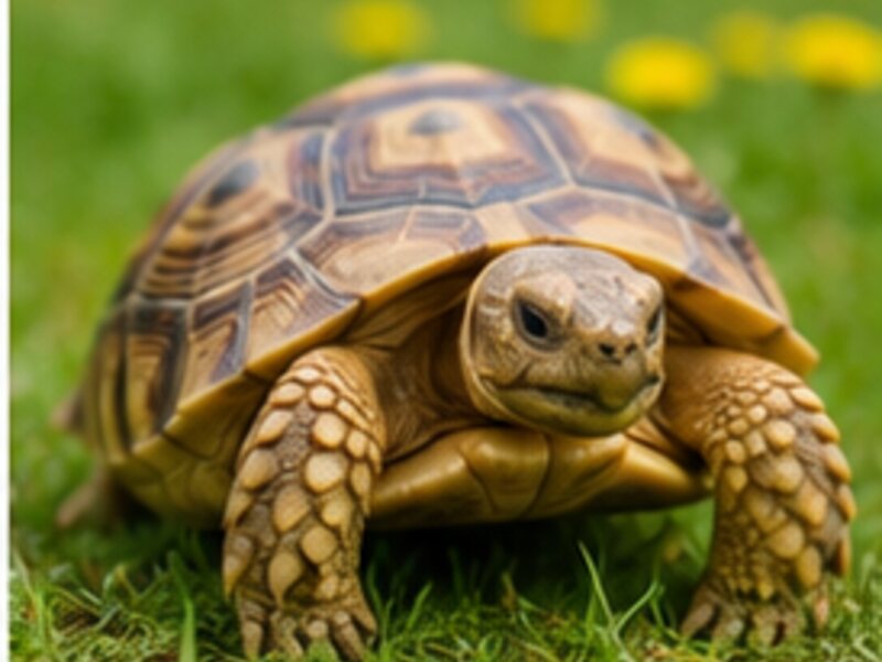 Garden tortoise