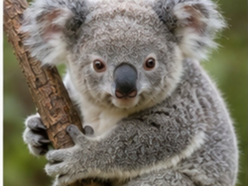 Koala in a tree