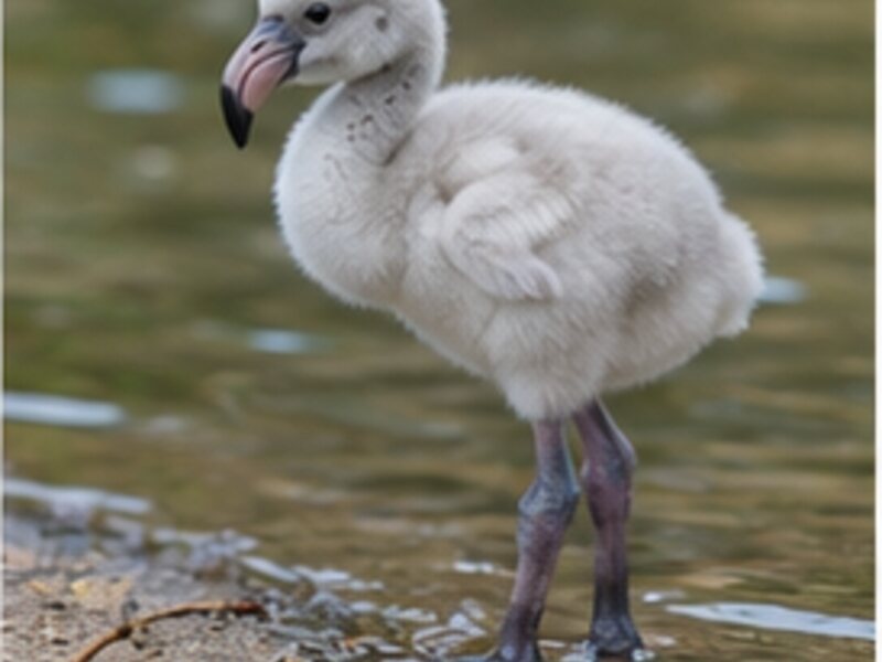 Flamingo chick