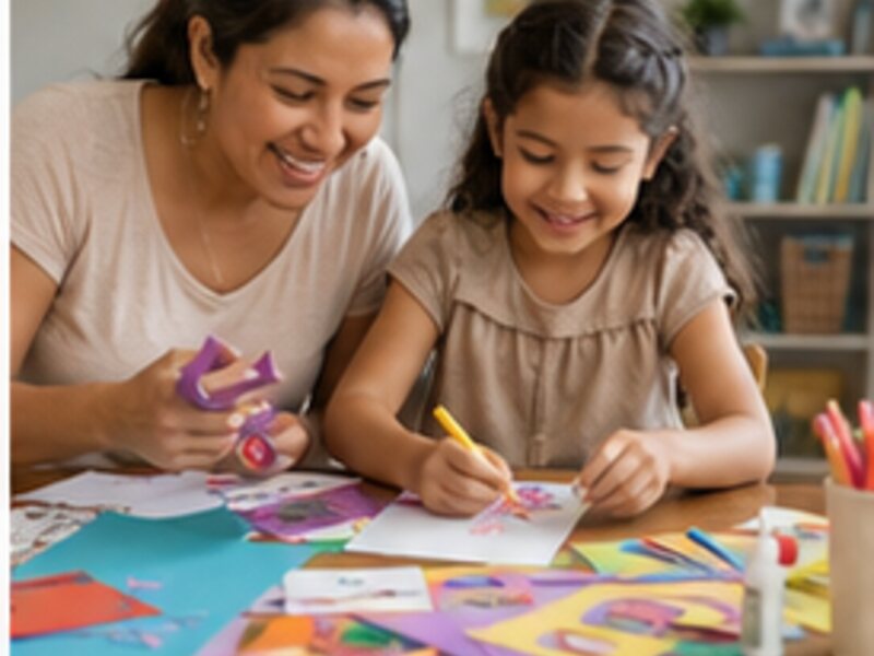 Craft-table fun