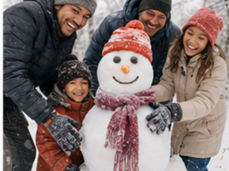 Building a snowman