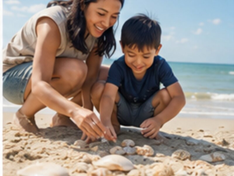 Finding beach shells