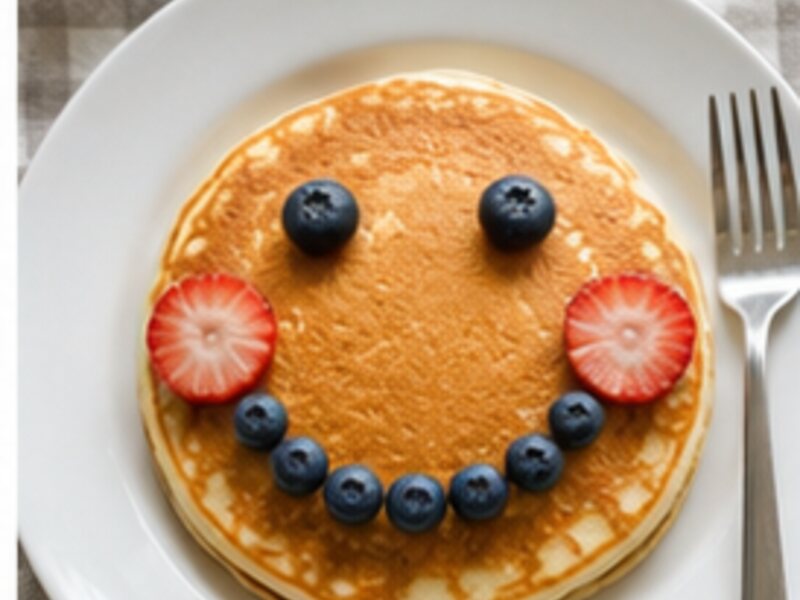 Smiling pancake