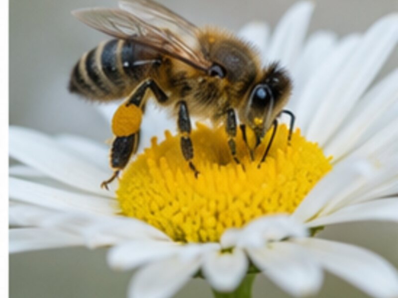 Bee on a flower
